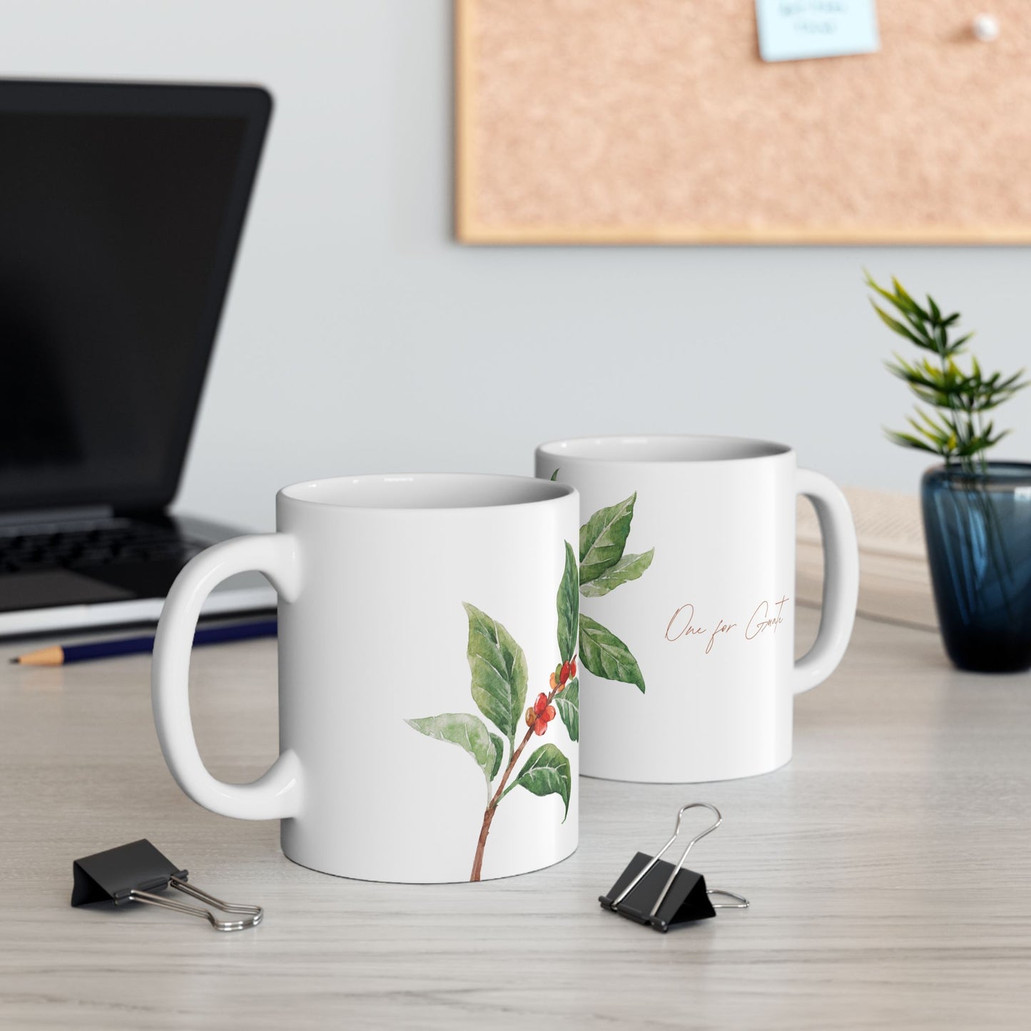 Coffee Plant One for Guate Coffee Mug
