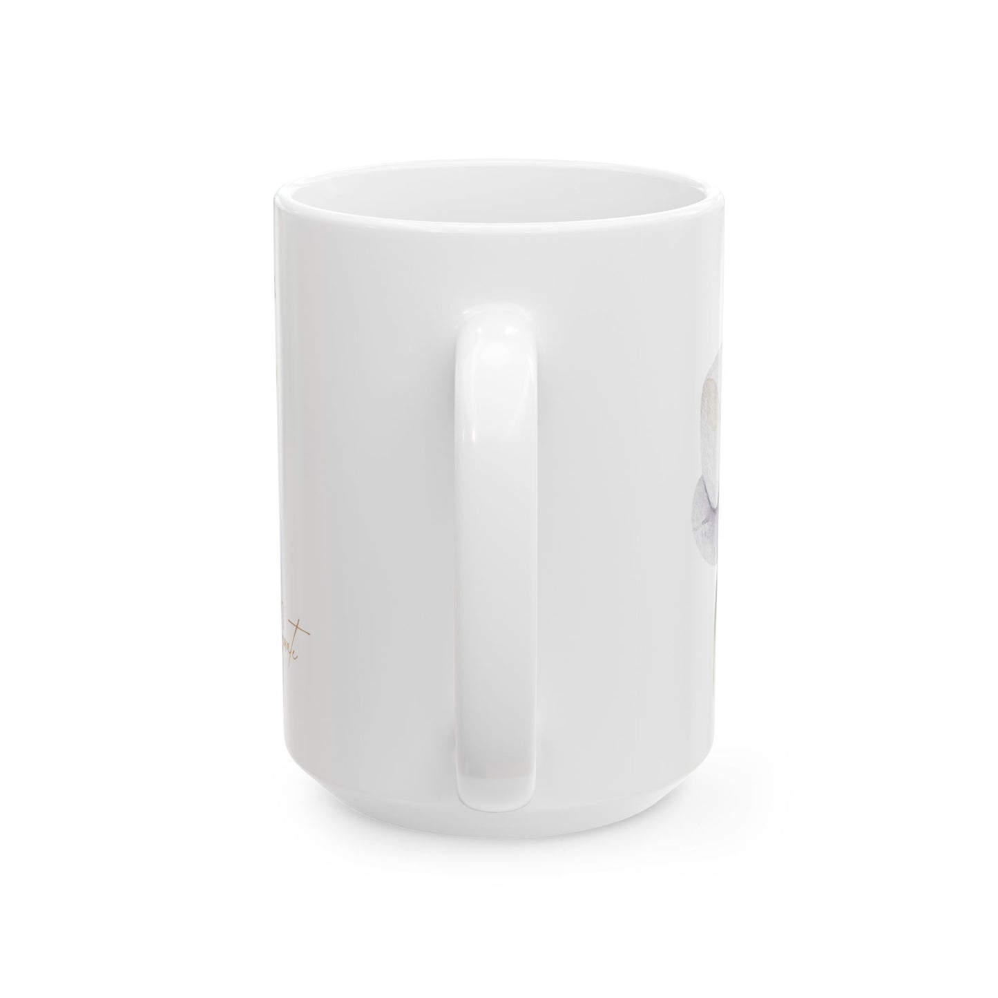 White Nun Orchid - Guatemalan Flower Coffee Mug
