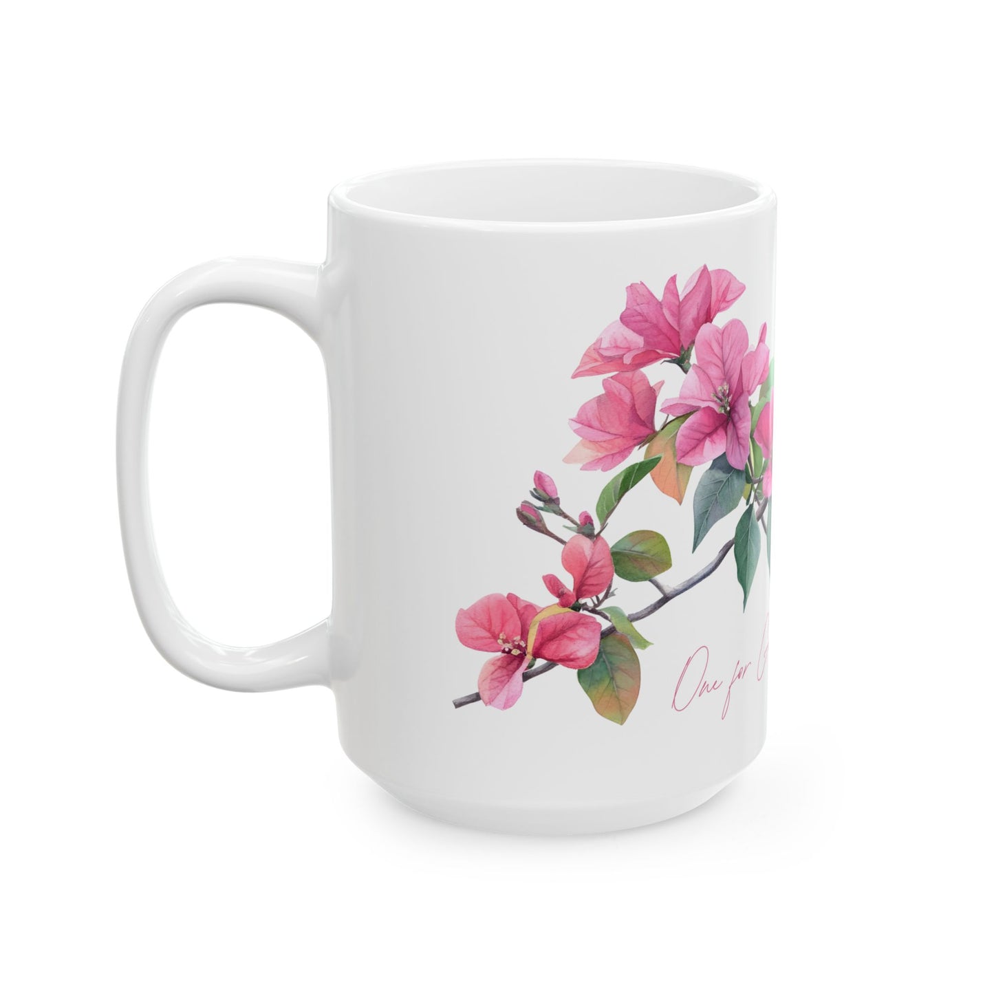Floral Bougainvillea One for Guate Coffee Mug