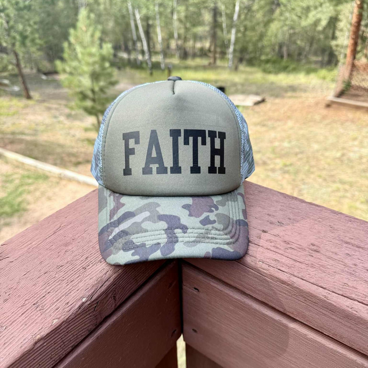 FAITH Snapback Trucker Hat