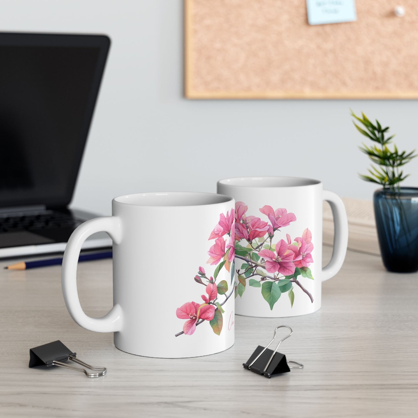 Floral Bougainvillea One for Guate Coffee Mug