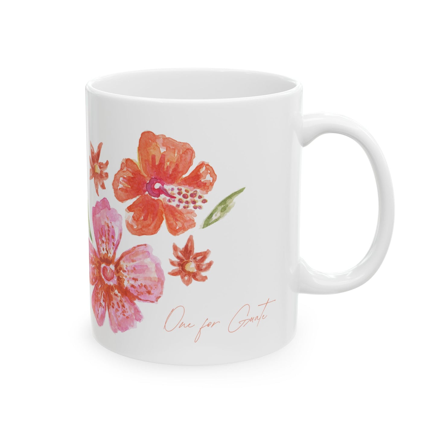 Floral One for Guate Coffee Mug