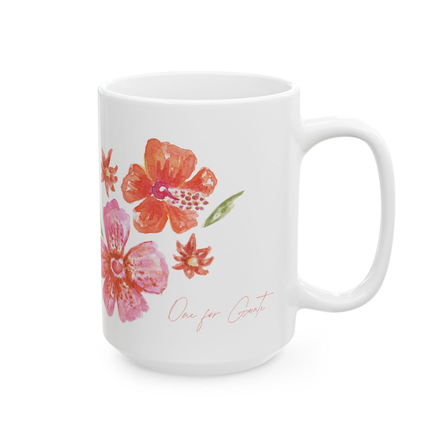 Floral One for Guate Coffee Mug