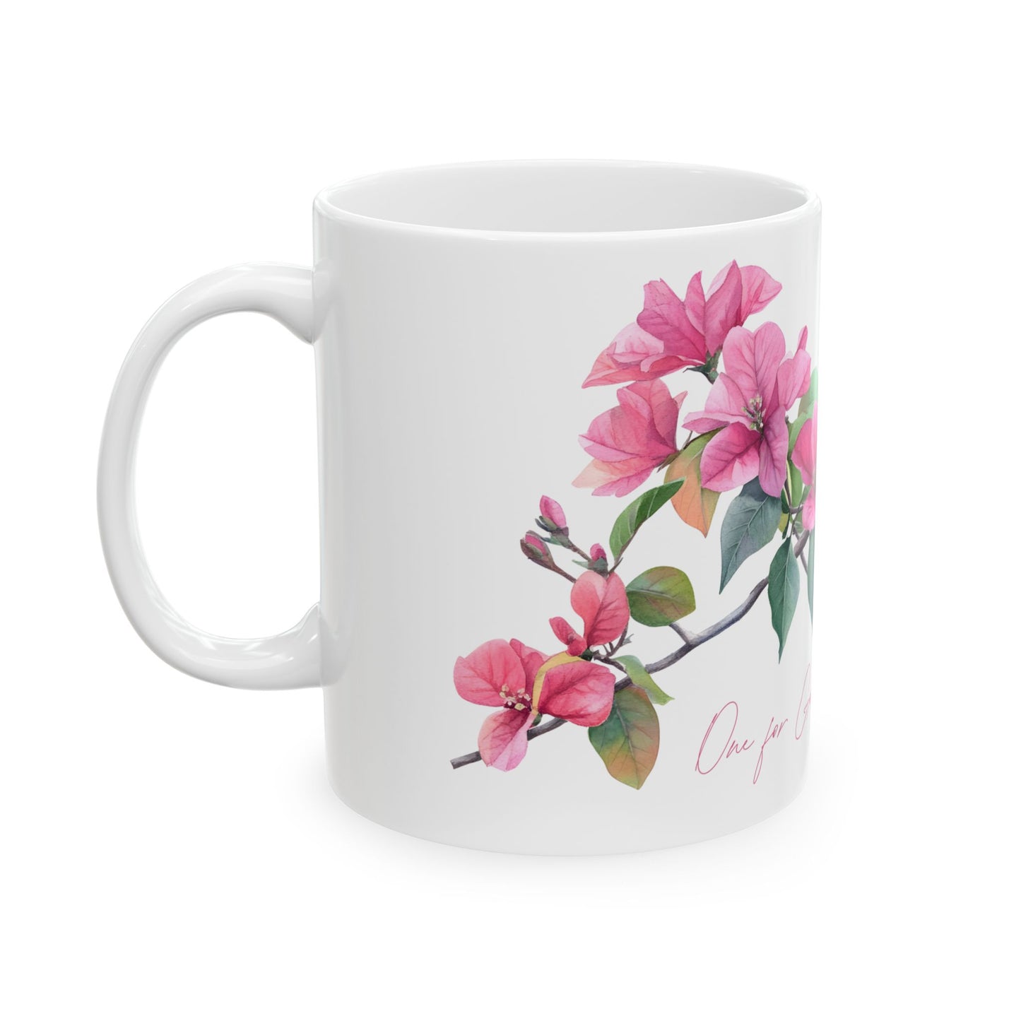 Floral Bougainvillea One for Guate Coffee Mug