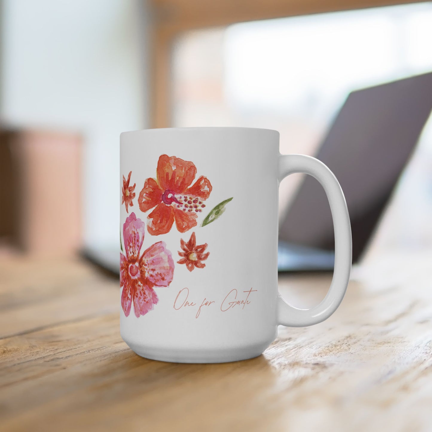 Floral One for Guate Coffee Mug