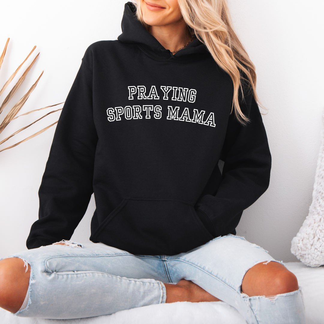 Praying Sports Mama Hoodie