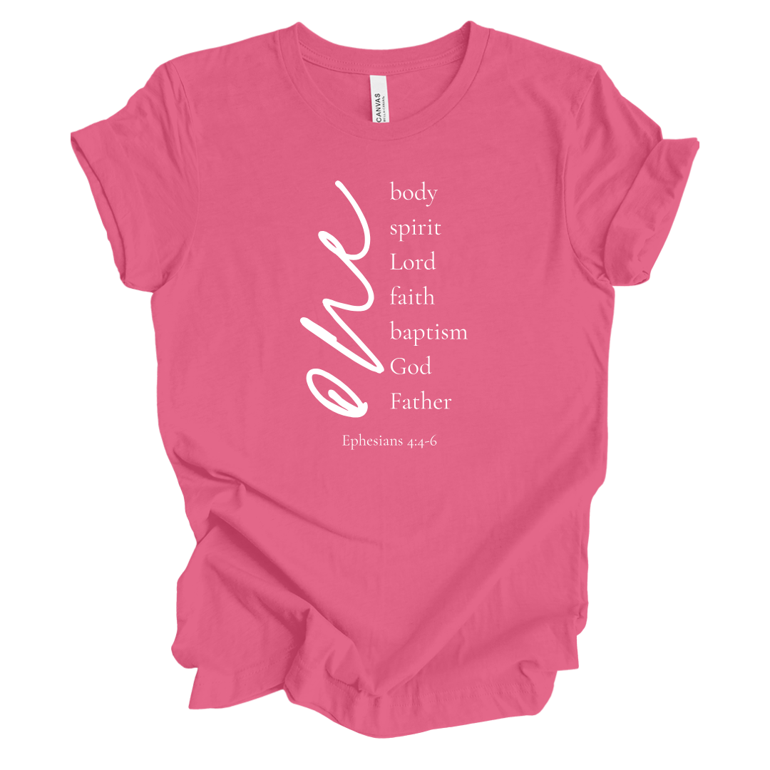 Ephesians 4:4-6 One for Guate Mission Tee