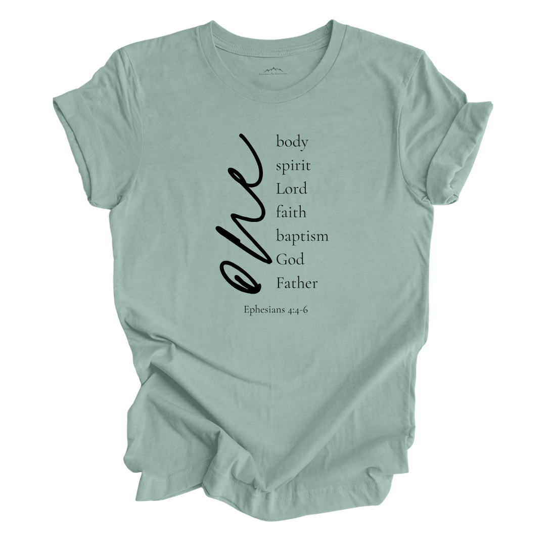 Ephesians 4:4-6 One for Guate Mission Tee