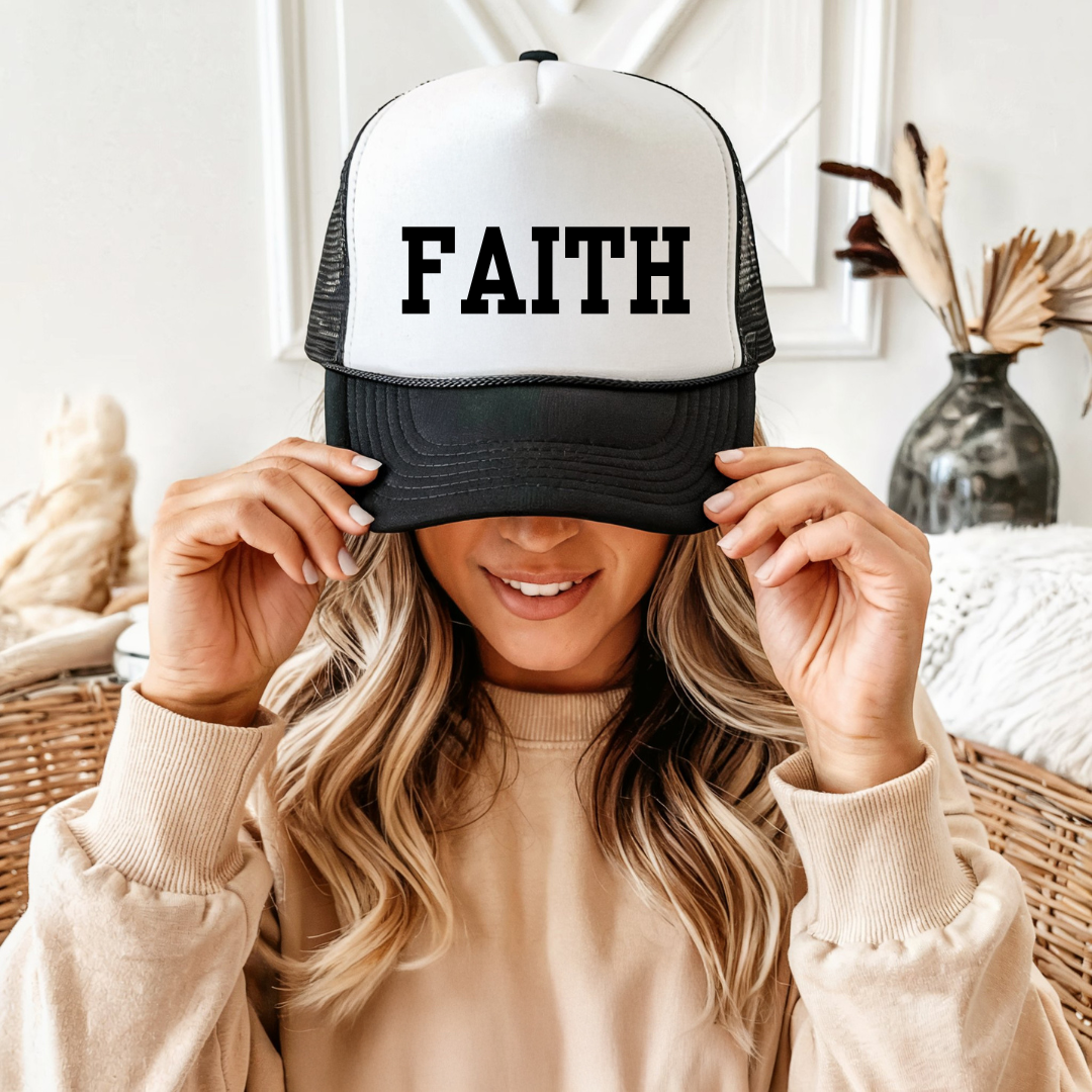 FAITH Snapback Trucker Hat