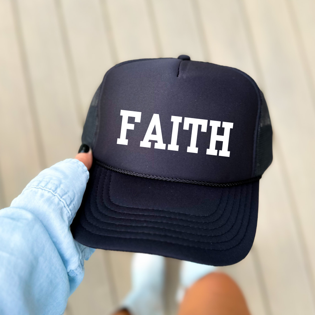 FAITH Snapback Trucker Hat