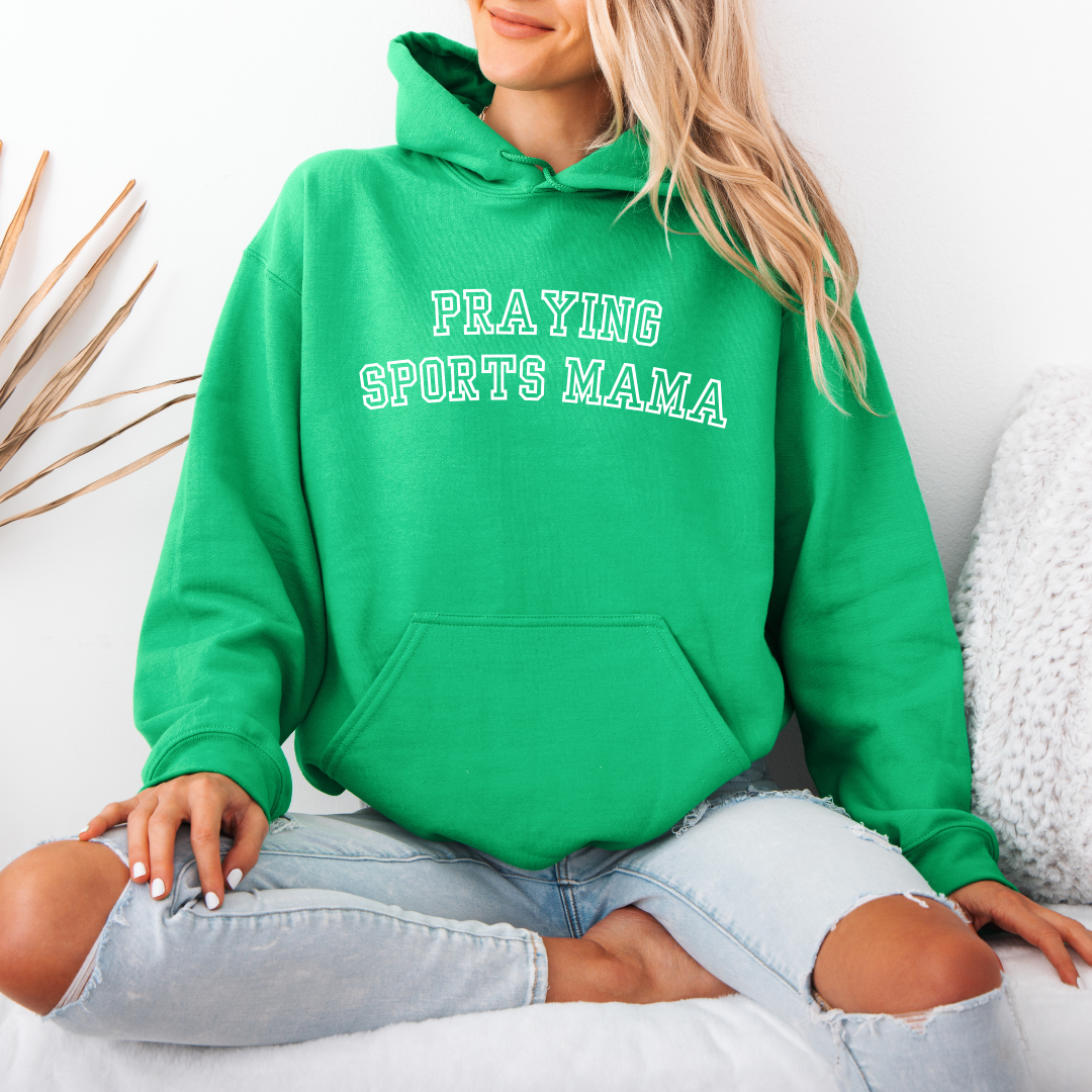 Praying Sports Mama Hoodie