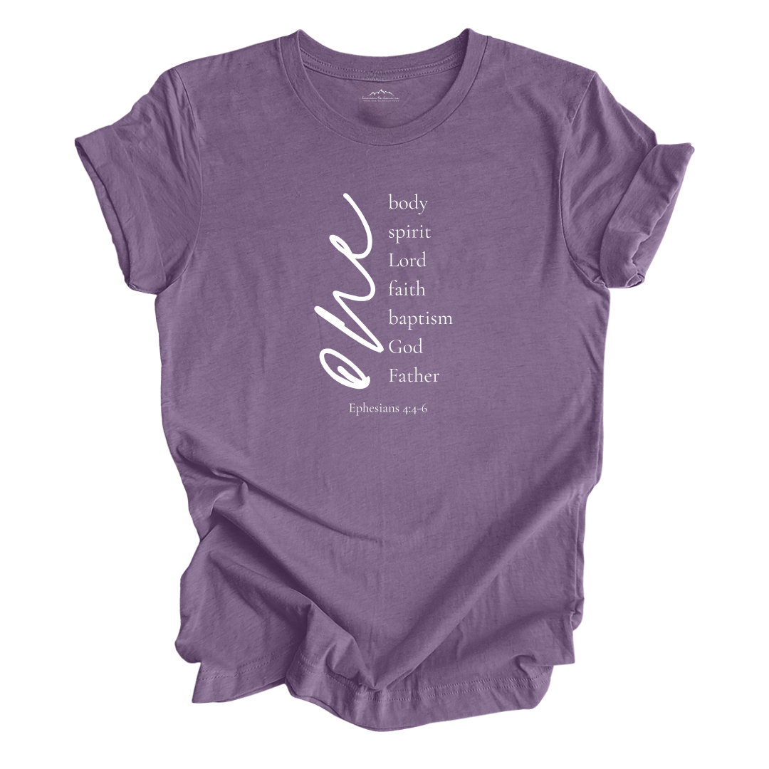 Ephesians 4:4-6 One for Guate Mission Tee