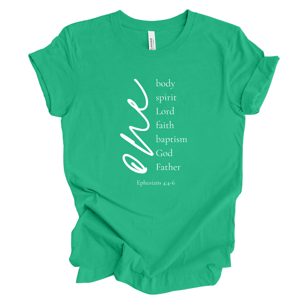 Ephesians 4:4-6 One for Guate Mission Tee