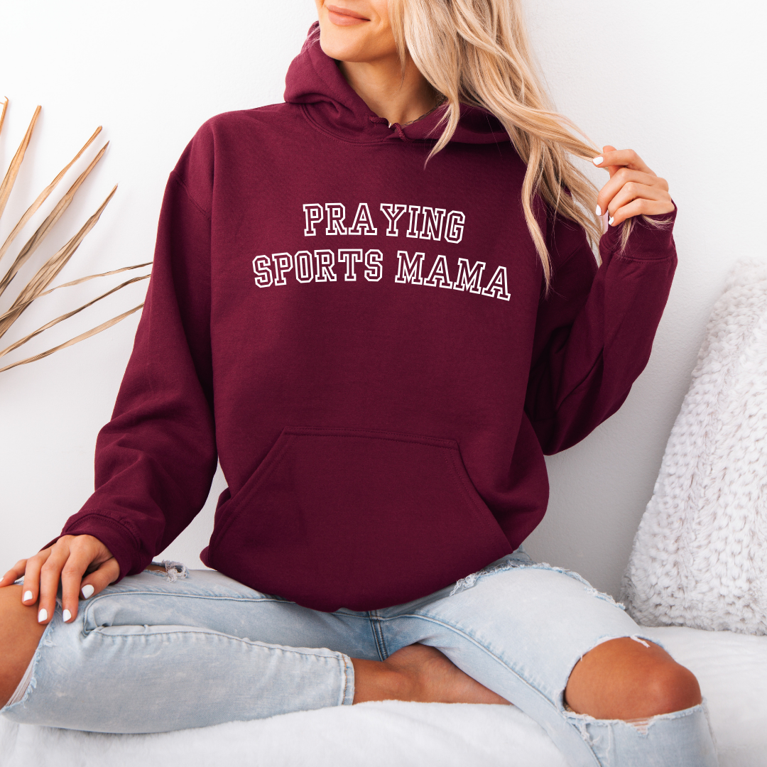 Praying Sports Mama Hoodie