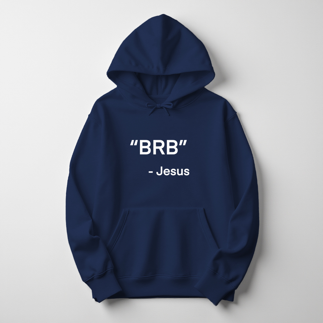 Boys “BRB – Jesus” Youth Hoodie