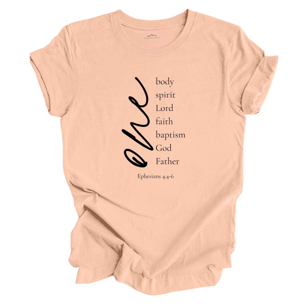 Ephesians 4:4-6 One for Guate Mission Tee