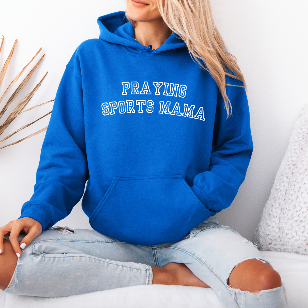 Praying Sports Mama Hoodie