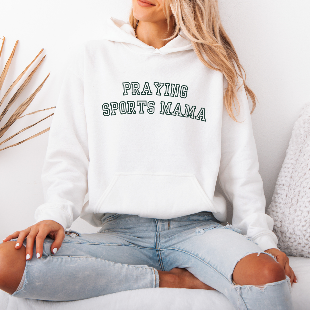 Praying Sports Mama Hoodie