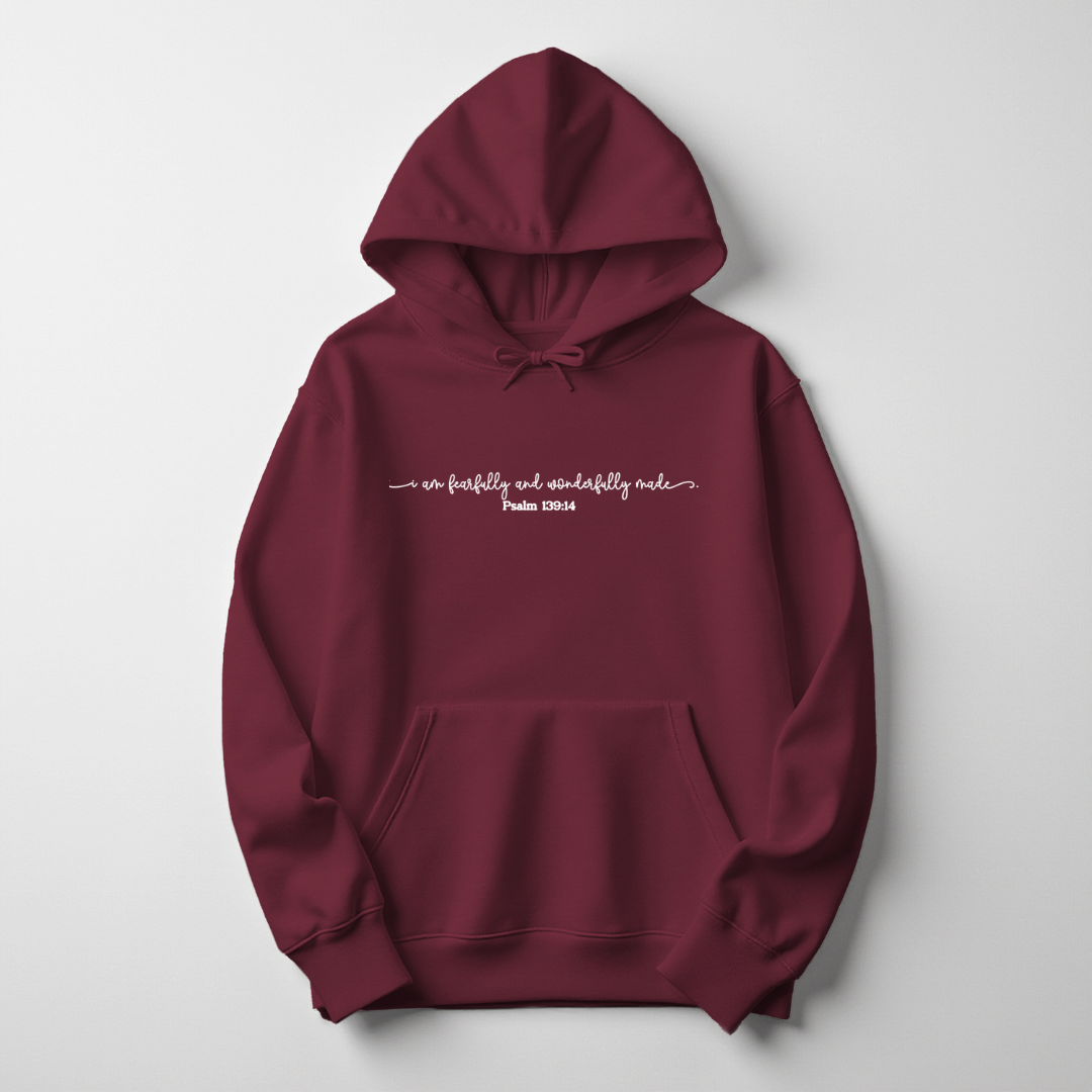 Girls Fearfully & Wonderfully Made Youth Hoodie