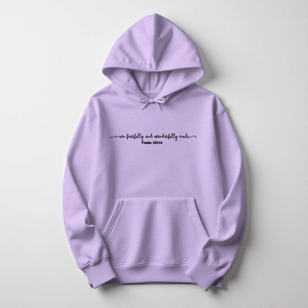 Girls Fearfully & Wonderfully Made Youth Hoodie