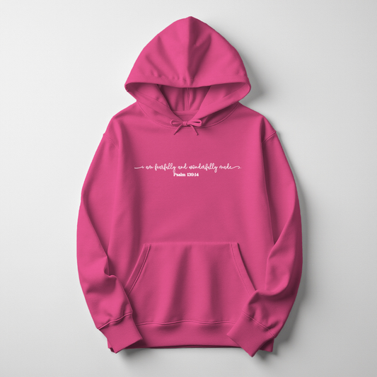 Girls Fearfully & Wonderfully Made Youth Hoodie