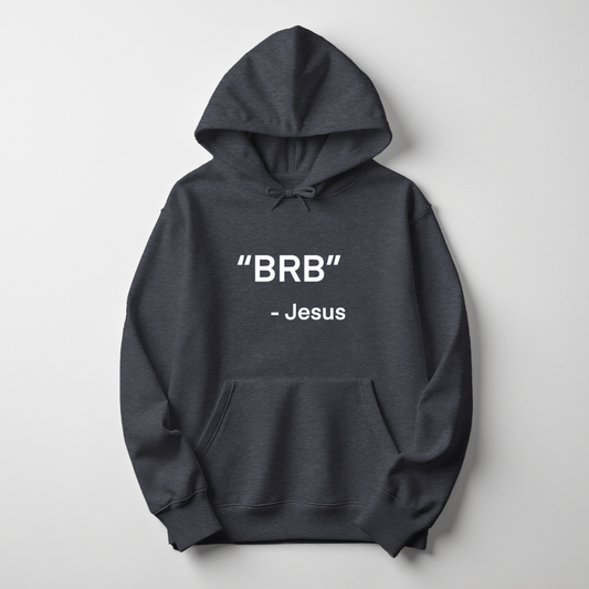 Boys “BRB – Jesus” Youth Hoodie