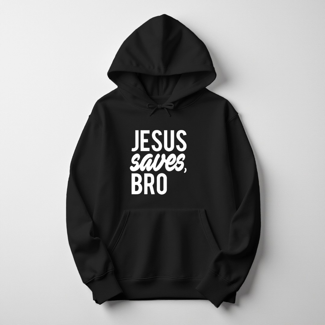 Boys “Jesus Saves, Bro” Youth Hoodie
