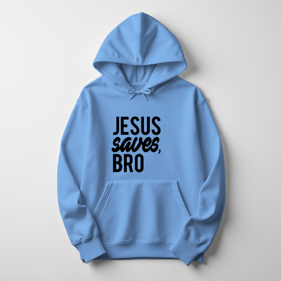 Boys “Jesus Saves, Bro” Youth Hoodie