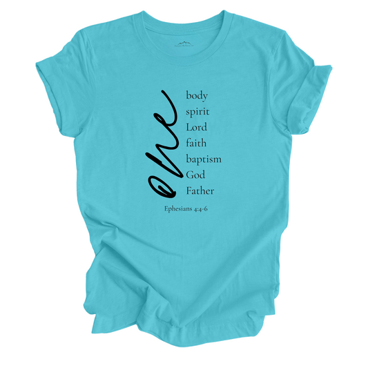 Ephesians 4:4-6 One for Guate Mission Tee