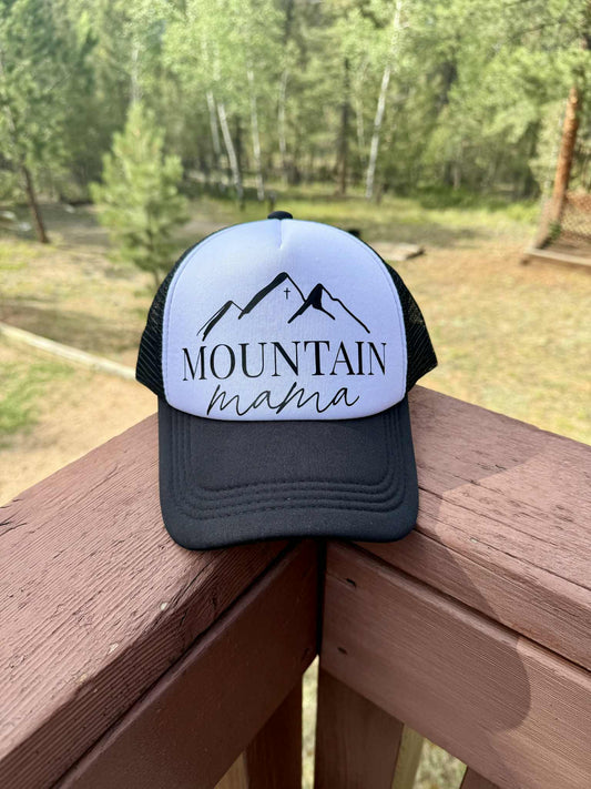 Mountain Mama Snapback Trucker Hat